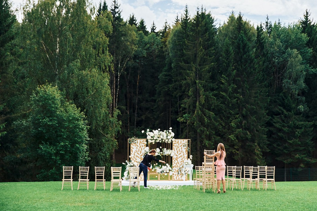 Свадьба в усадьбе Royal Hall в Минске 120819 фото 6