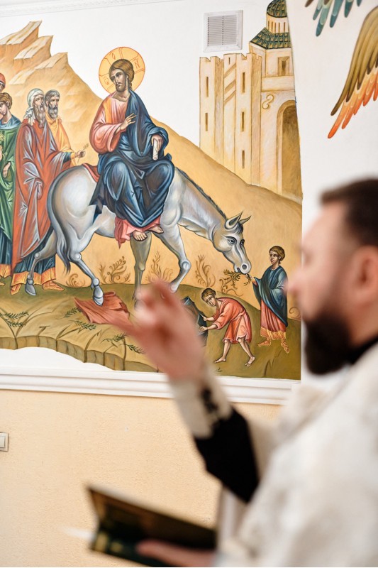 Фотограф на крещение ребенка в Мозыре в Никольской церкви 071120 фото 8