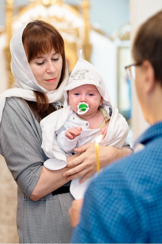 Фотограф на крещение ребенка в Мозыре в Никольской церкви 071120 фото 14